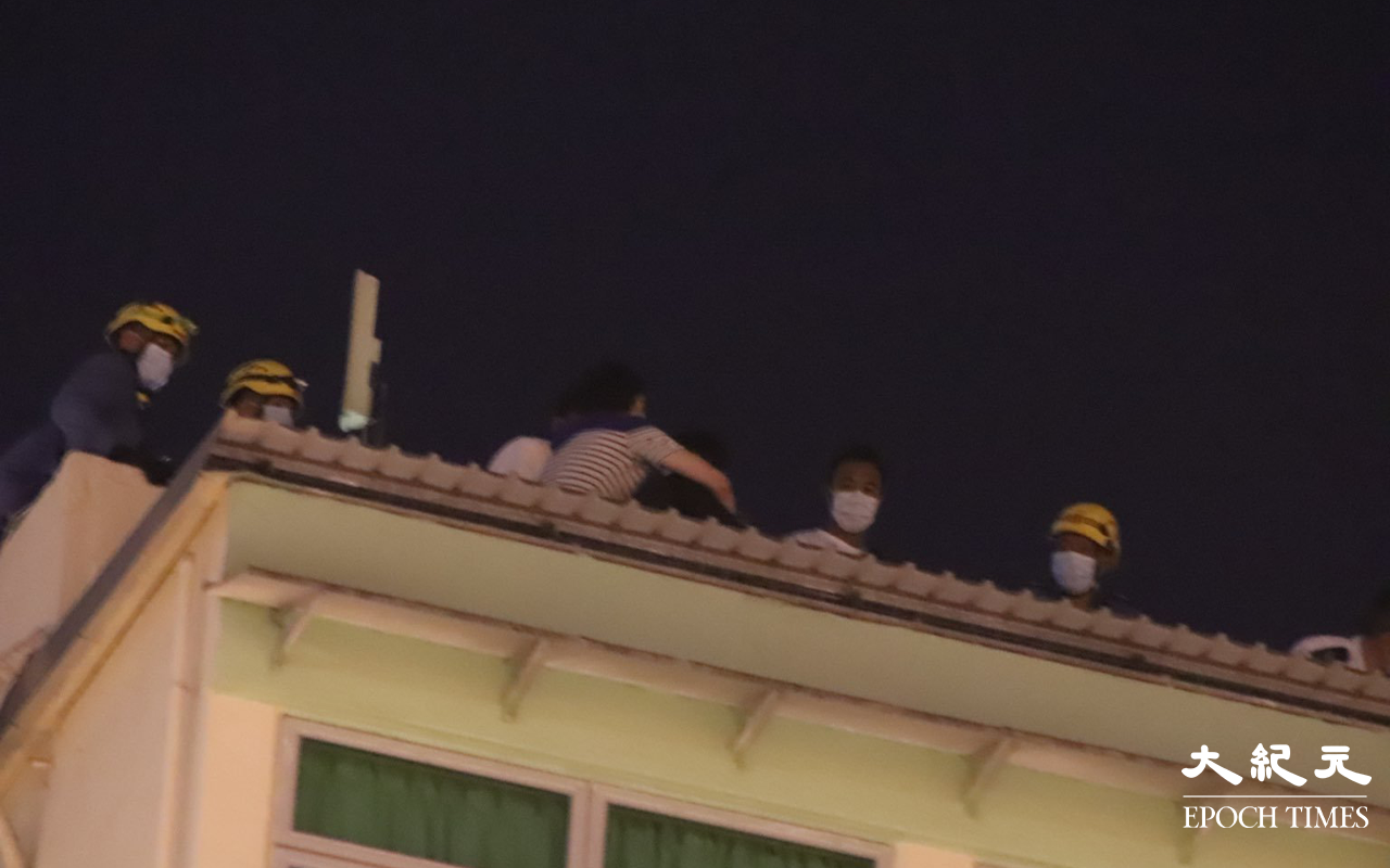 突發 男子懷疑感情問題危坐天台塘尾道一度封閉 大紀元時報香港 獨立敢言的良心媒體