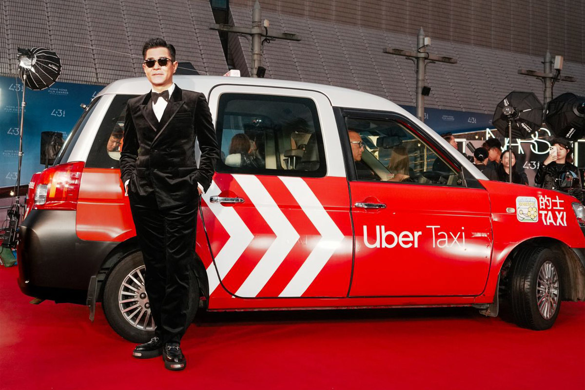 古天楽 香港 UBER TAXI カード 5枚