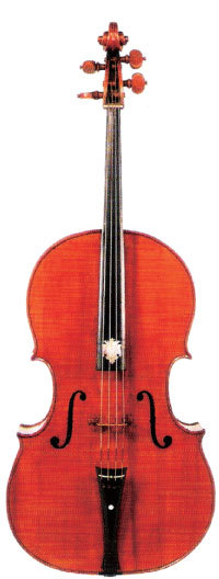 1650年左右Niccolo Amati製作的大提琴。