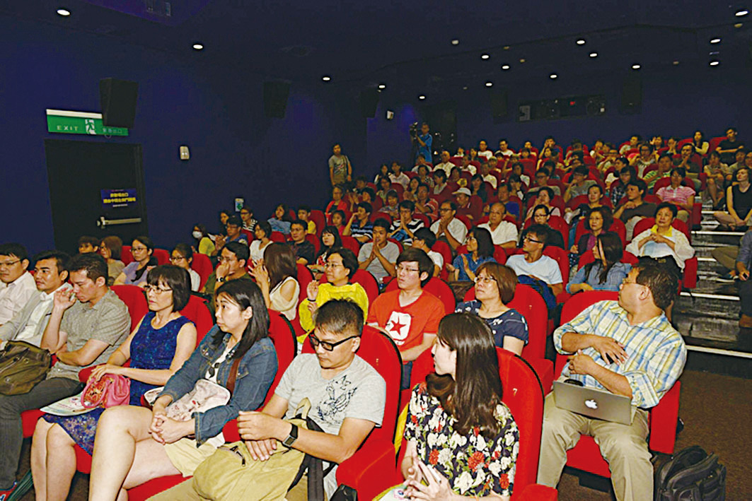 《活摘》周末在台北國賓戲院長春影城舉行中文版全球首映。(台灣國際器官移植關懷協會提供)