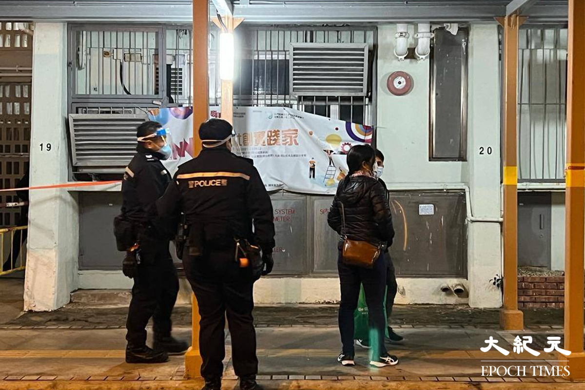 政府今日（3日）晚上7時半起，將屯門大興邨興平樓劃為「受限區域」，要求受檢人士在明日凌晨1時前接受強制檢測。（讀者蔡先生）