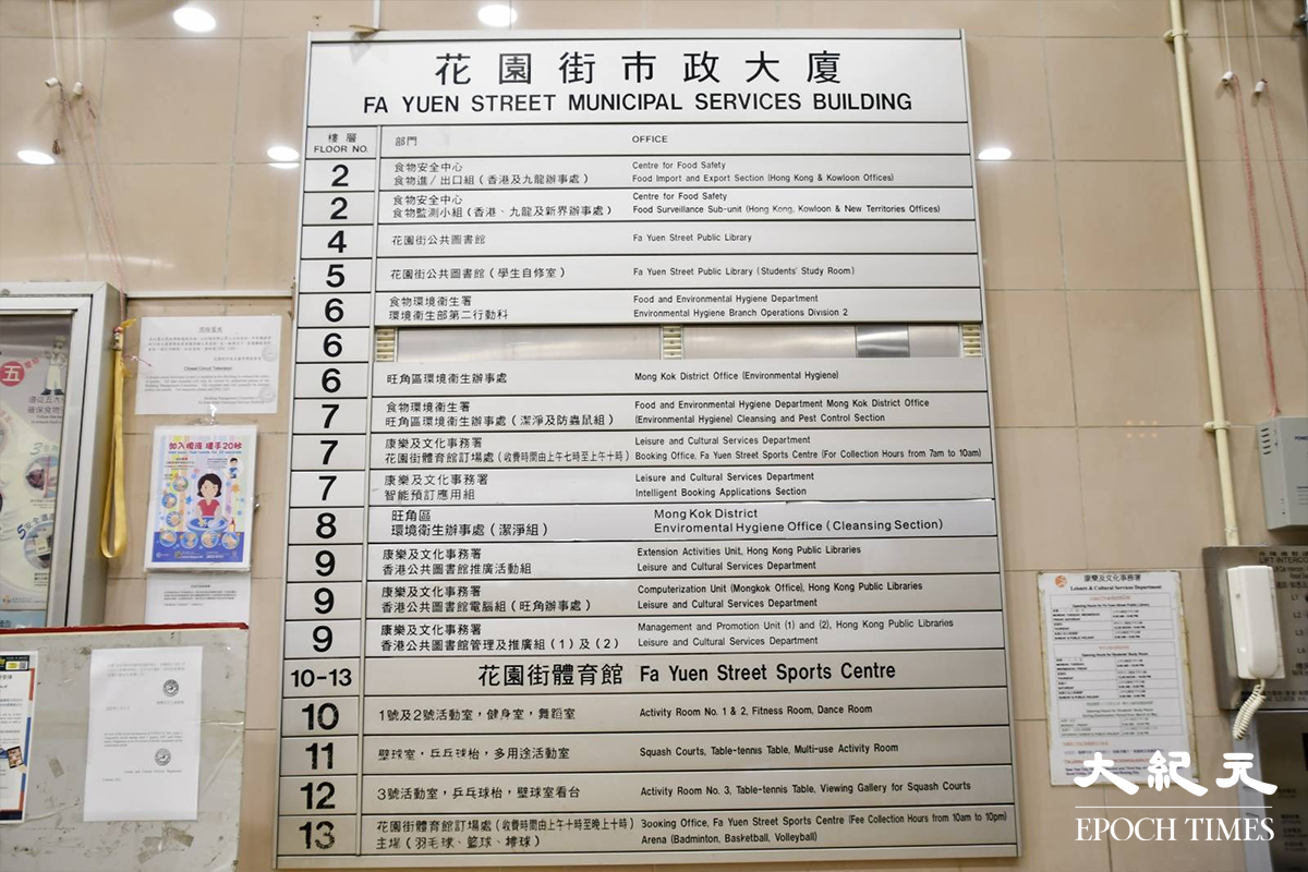 食環署發言人今日（8日）表示，3名衞生督察分別進行病毒快速抗原測試及鼻腔和咽喉合併拭子樣本檢測，結果呈陽性。（麥碧／大紀元）