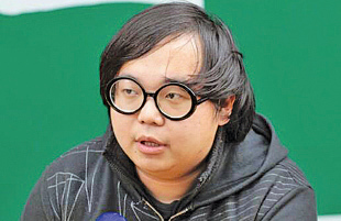 學民思潮成員林淳軒被警方拘捕,學民思潮其後發聲明稿,稱林沒有任何暴力行為。(學民思潮facebook)