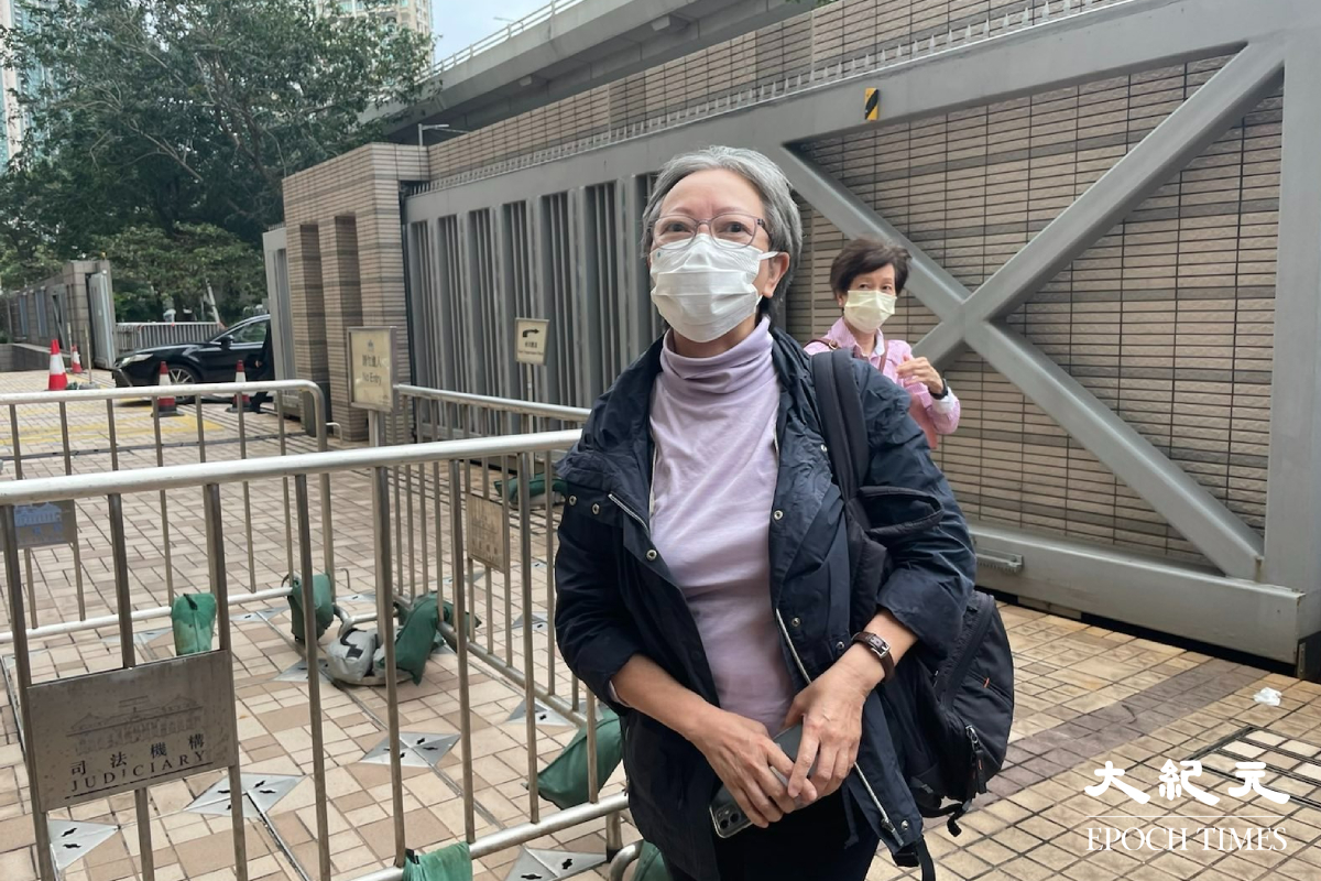 立法會前議員何秀蘭。（卓相如／大紀元）