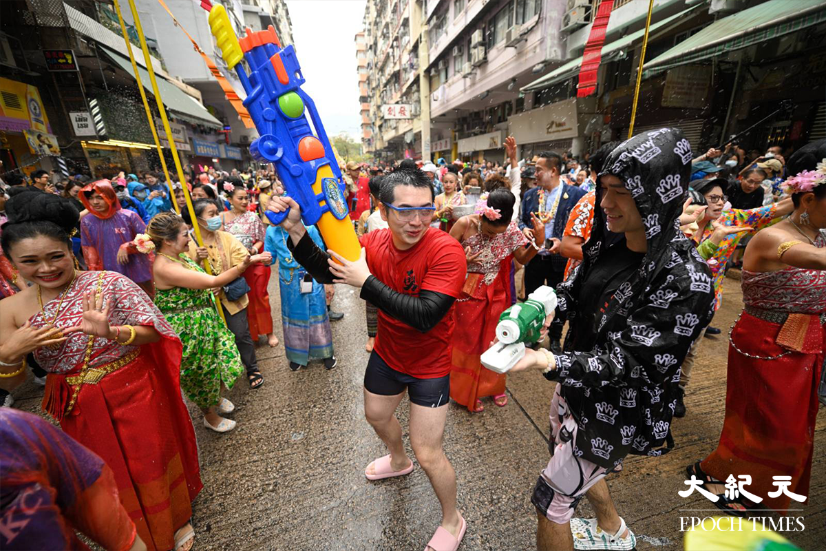 現場參與的市民非常興奮。 資料圖片 （許有達／大紀元）