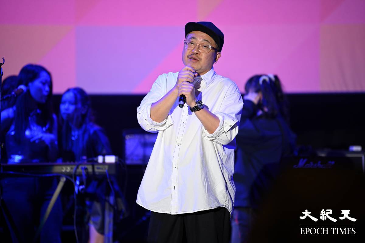 EMU FEST 2023 總監龍植池（Edwin）表示，感謝樂迷支持，冀吸納更多不同意見，讓來年做得更好。（許有達／大紀元）