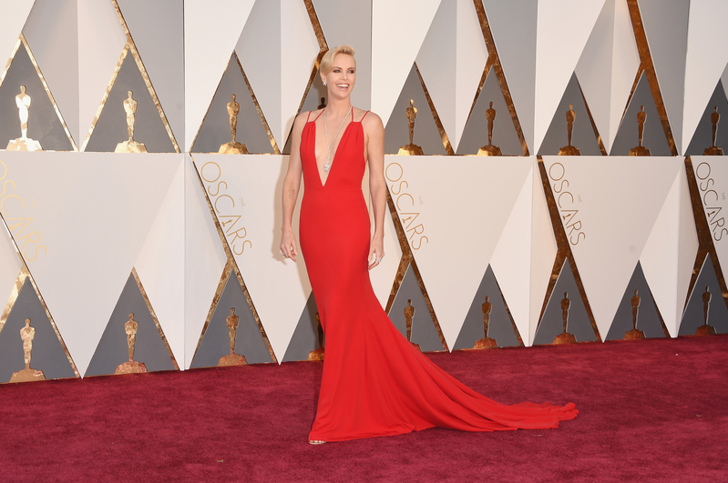 奧斯卡影后查理絲花朗（Charlize Theron）。（Jason Merritt/Getty Images）