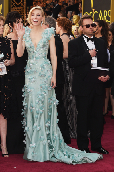 《卡露的情人》主演姬蒂白蘭芝（Cate Blanchett）。（VALERIE MACON/AFP/Getty Images）