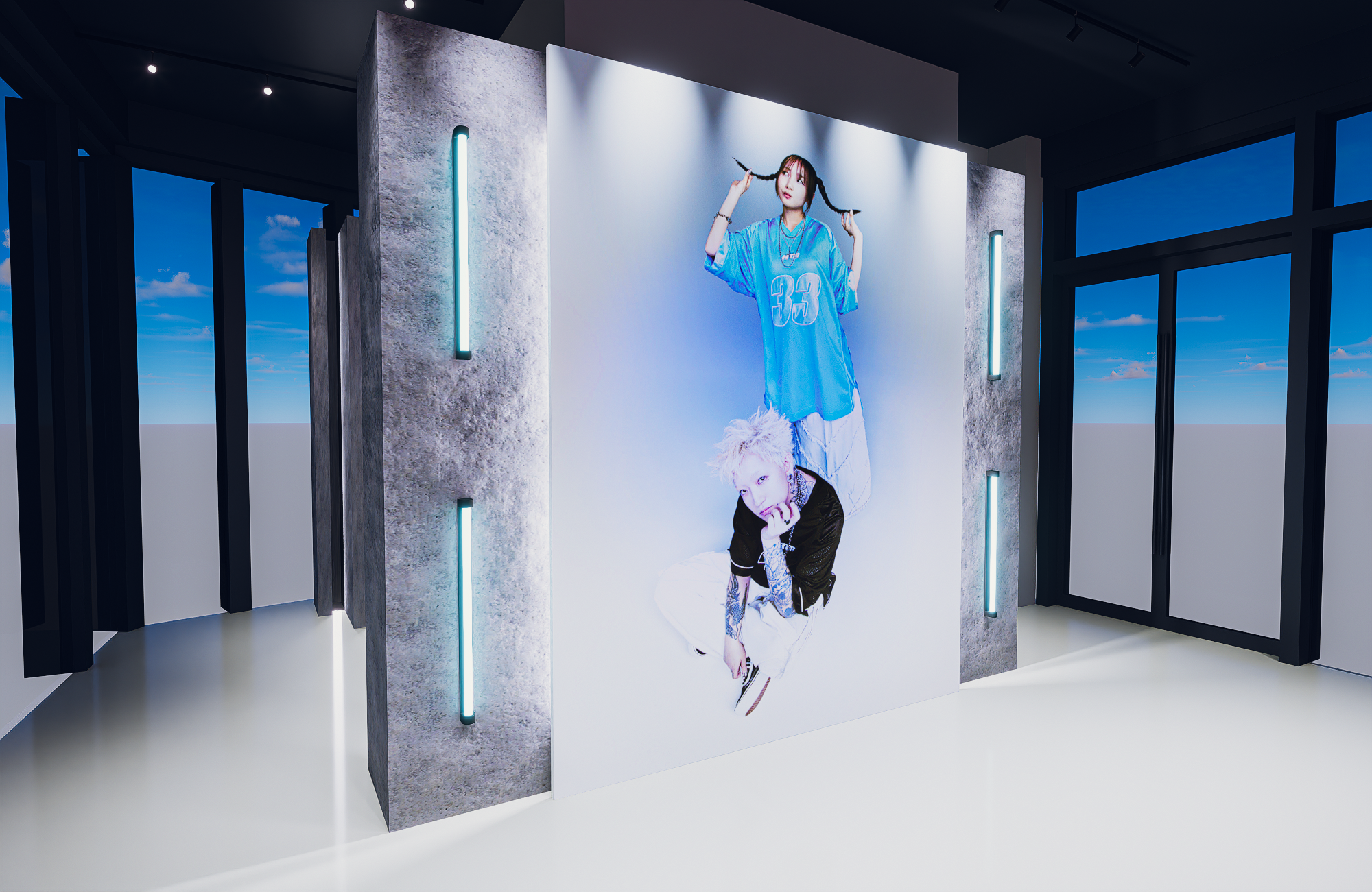 YOASOBI Exhibition「超現實」in Hong Kong，將於2024年12月13日至2025年1月3日在啟德 Airside 展開。（Lustrous Concept）