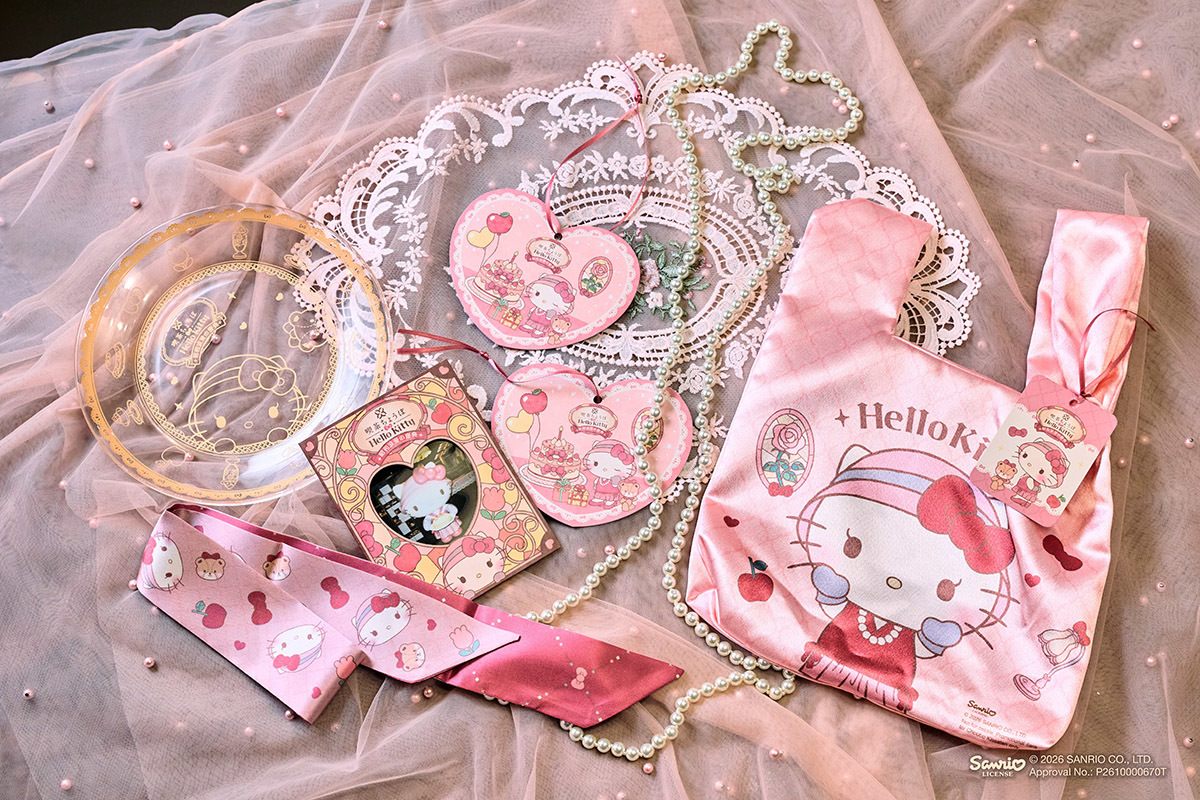 Hello Kitty昭和浪漫の慶典生日見面會限定精品。(公關提供)。(公關提供)