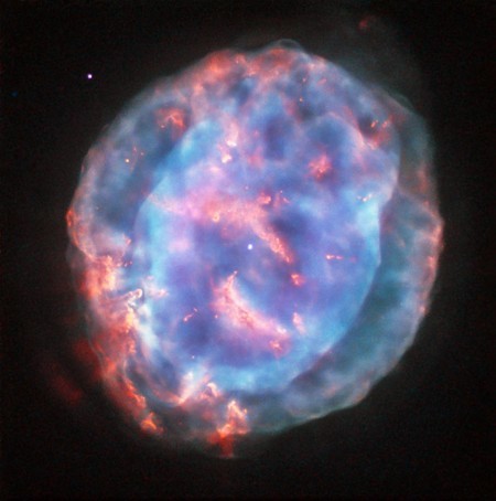 NGC6816的彩色氣泡。(NASA)