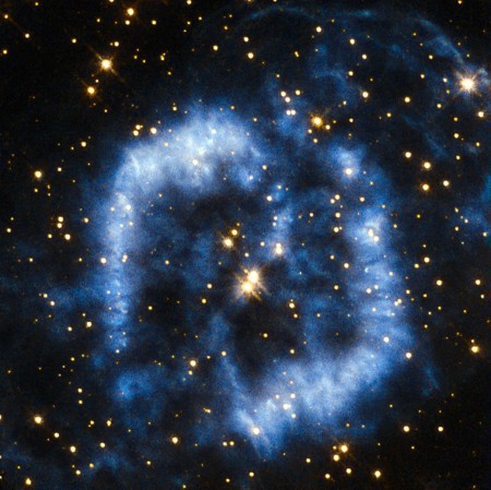 處於生命盡頭的Menzel 2恆星。(NASA)