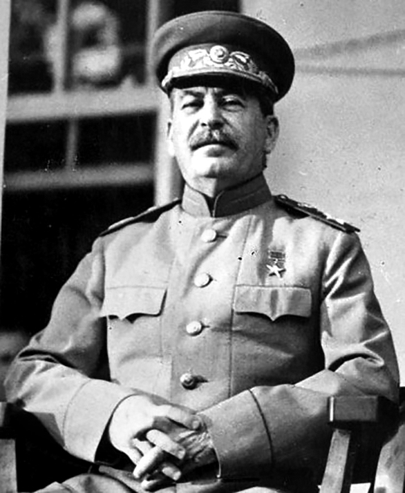史太林,攝於1943年。 (維基百科)