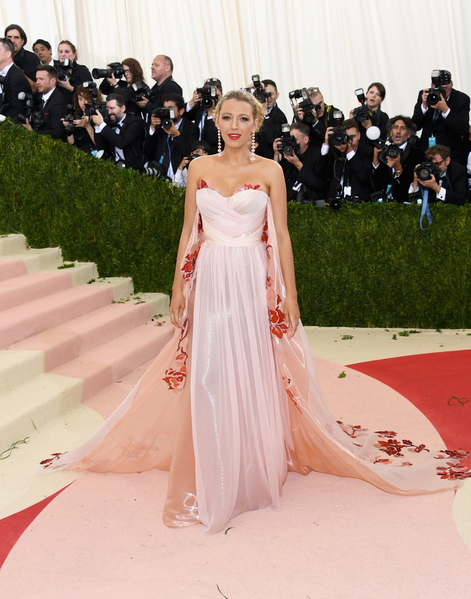 碧琪麗芙莉（Blake Lively）。(Larry Busacca／Getty Images)