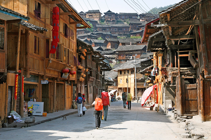 貴州西江千戶苗寨。（utpala/Flickr）