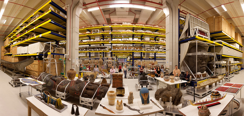人類學藏品保管室。 (Chip Clark/Smithsonian)